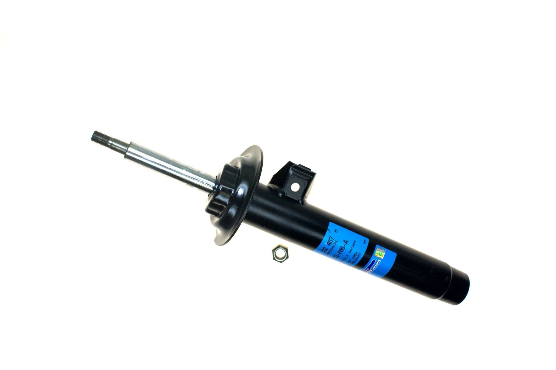 Front View of Front Right Suspension Strut SACHS 317552