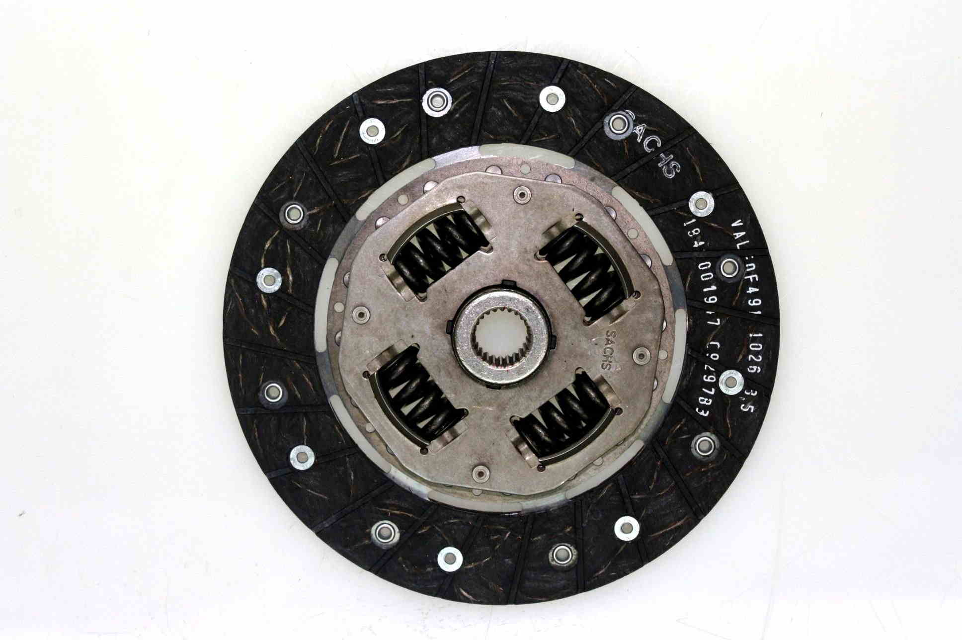 Front View of Transmission Clutch Friction Plate SACHS SD1006