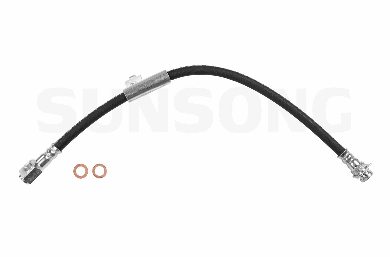 Angle View of Front Right Brake Hydraulic Hose SUNSONG 2201002