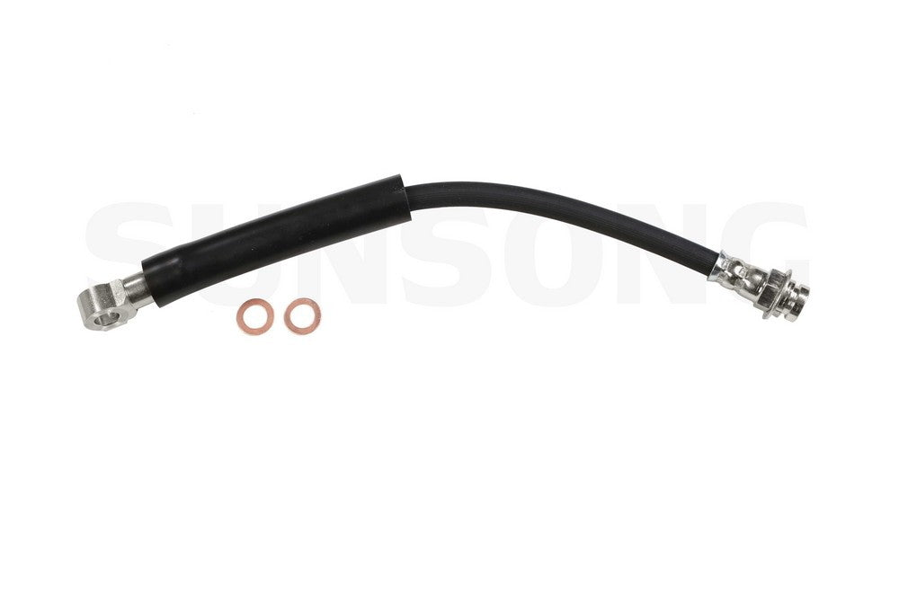 Angle View of Front Brake Hydraulic Hose SUNSONG 2201004