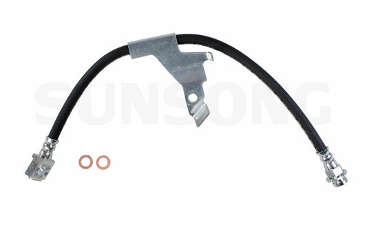 Angle View of Front Right Brake Hydraulic Hose SUNSONG 2201008