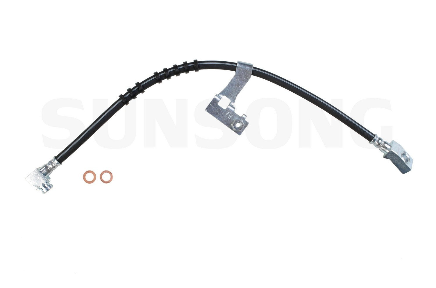 Angle View of Front Right Brake Hydraulic Hose SUNSONG 2201010