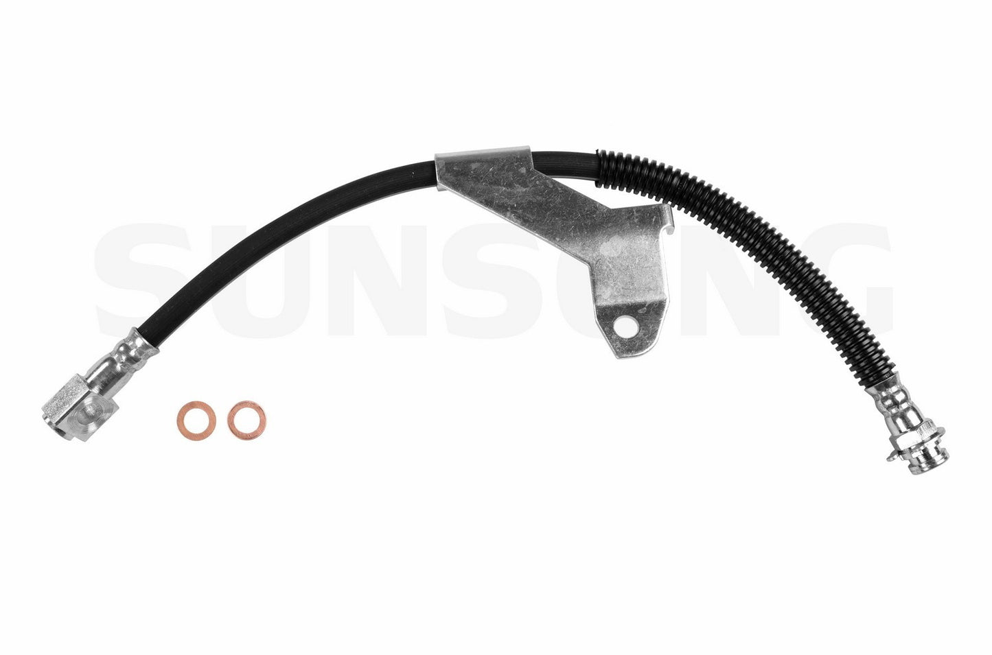 Angle View of Front Right Brake Hydraulic Hose SUNSONG 2201019