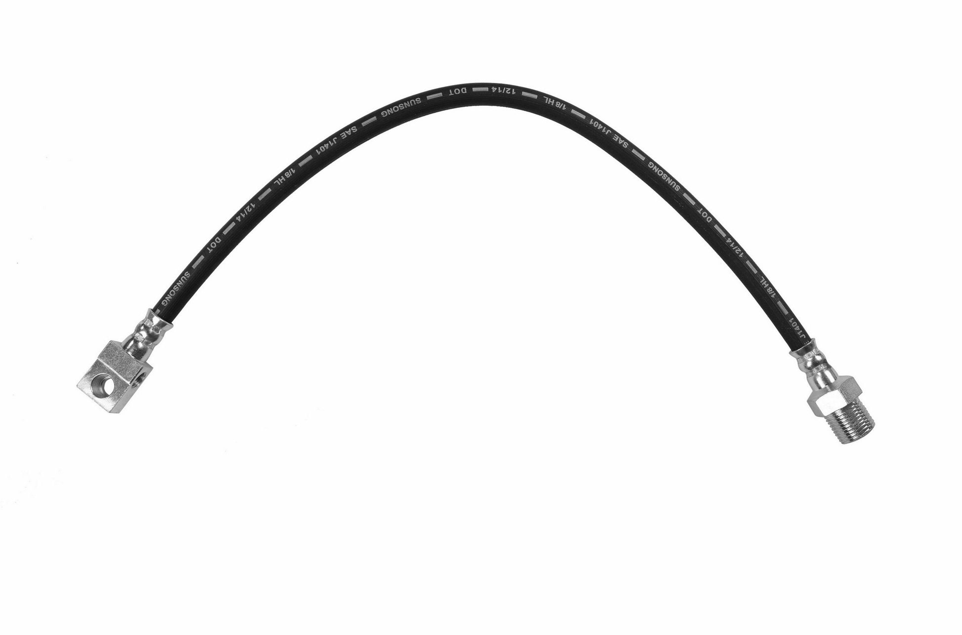 Front View of Rear Center Brake Hydraulic Hose SUNSONG 2201149