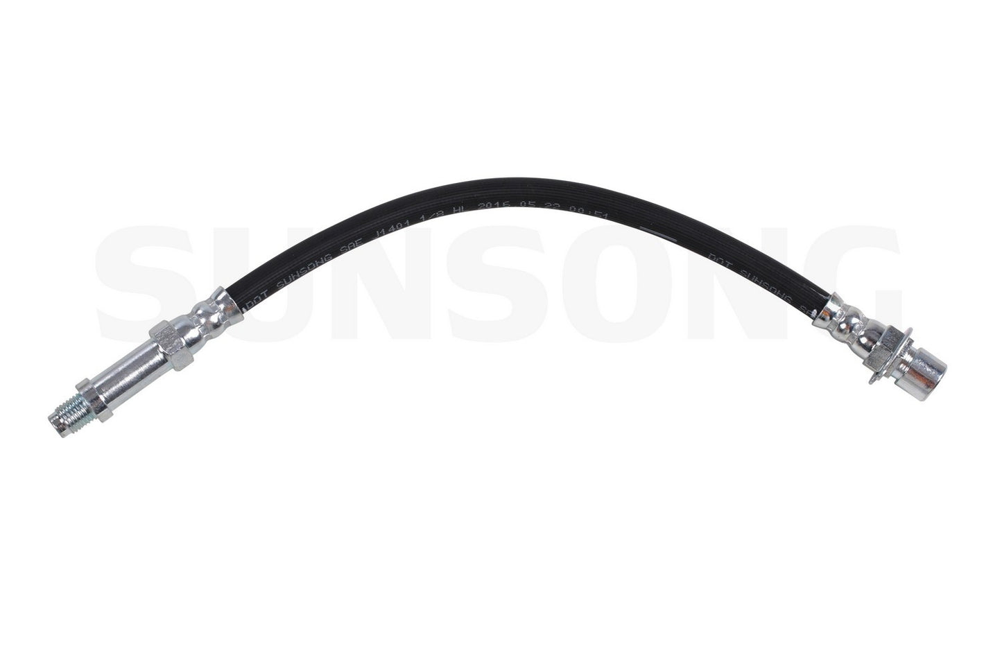 Angle View of Front Right Brake Hydraulic Hose SUNSONG 2201162