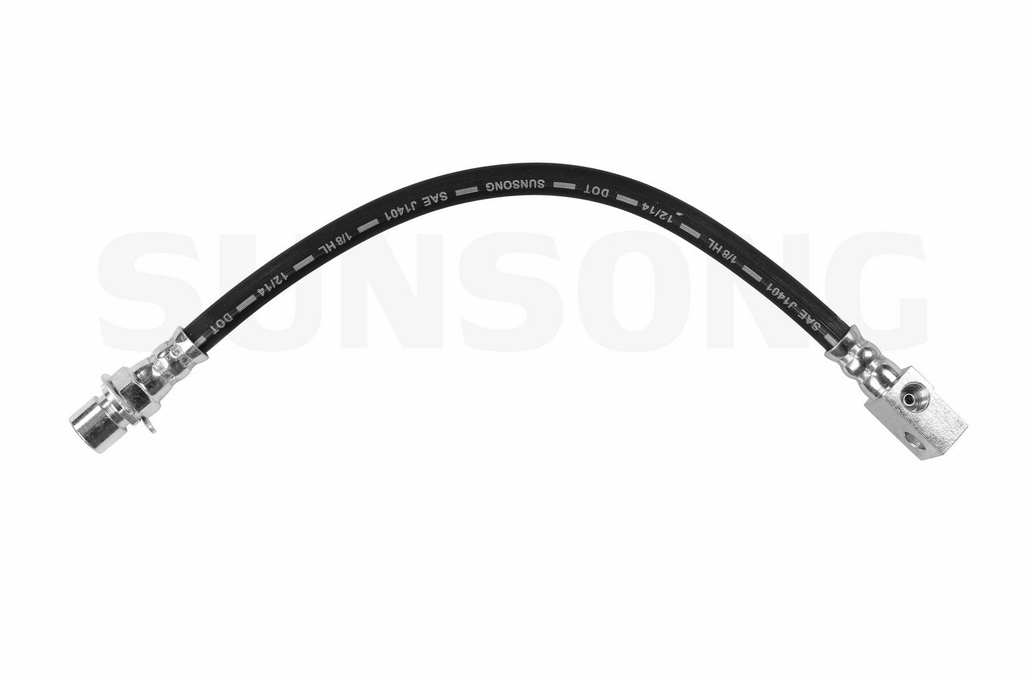 Angle View of Rear Center Brake Hydraulic Hose SUNSONG 2201180