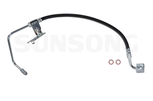 Angle View of Rear Right Brake Hydraulic Hose SUNSONG 2201194