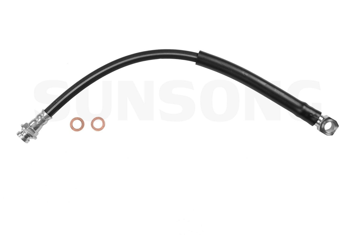 Front View of Front Brake Hydraulic Hose SUNSONG 2201206