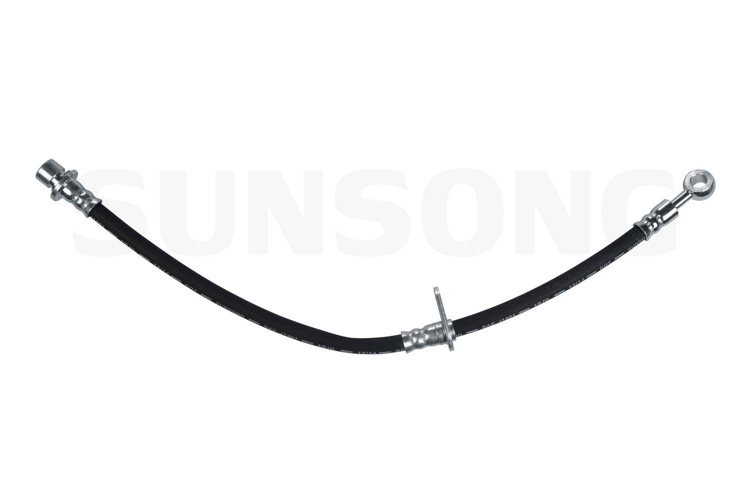 Angle View of Front Left Brake Hydraulic Hose SUNSONG 2201217