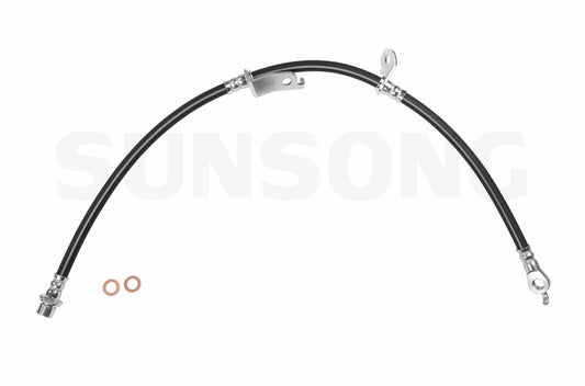 Angle View of Front Left Brake Hydraulic Hose SUNSONG 2201321