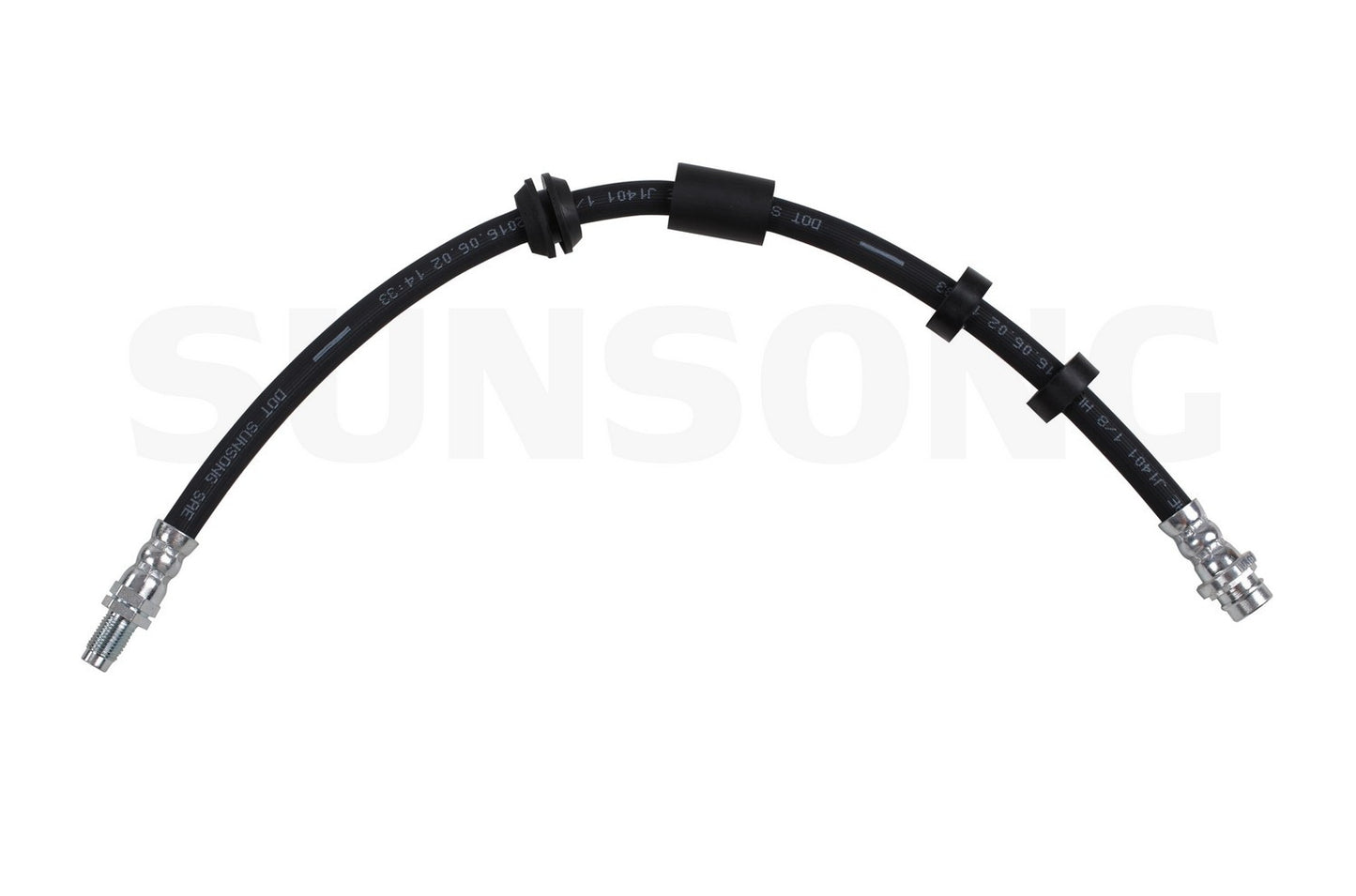 Angle View of Front Brake Hydraulic Hose SUNSONG 2201333