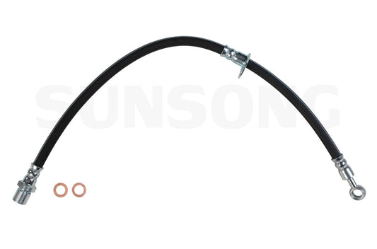 Angle View of Front Right Brake Hydraulic Hose SUNSONG 2201336