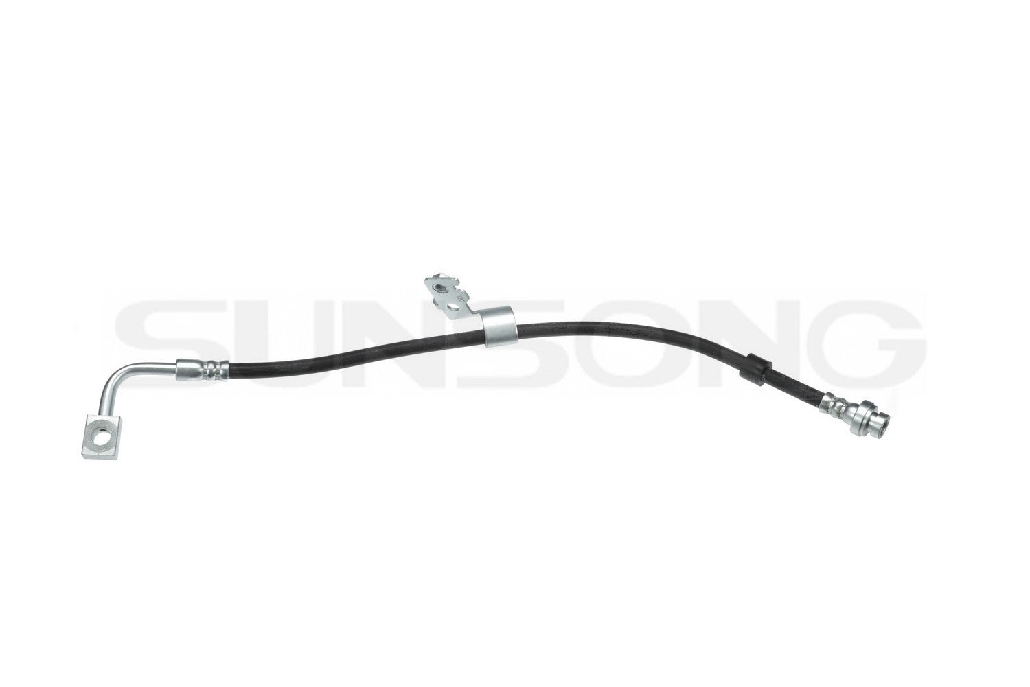 Front View of Front Right Brake Hydraulic Hose SUNSONG 2201454