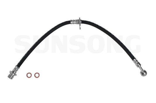 Angle View of Rear Brake Hydraulic Hose SUNSONG 2201488