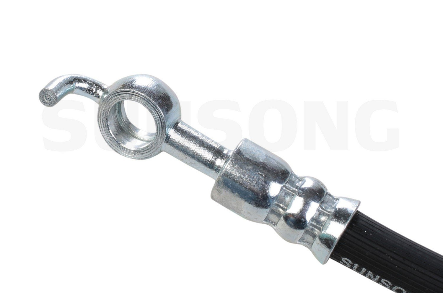 Left View of Rear Brake Hydraulic Hose SUNSONG 2201542