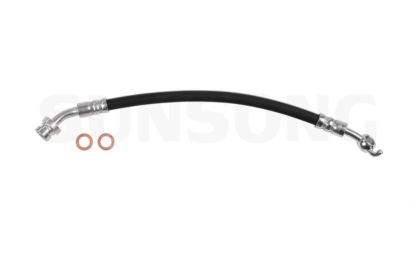 Front View of Rear Left Brake Hydraulic Hose SUNSONG 2201808