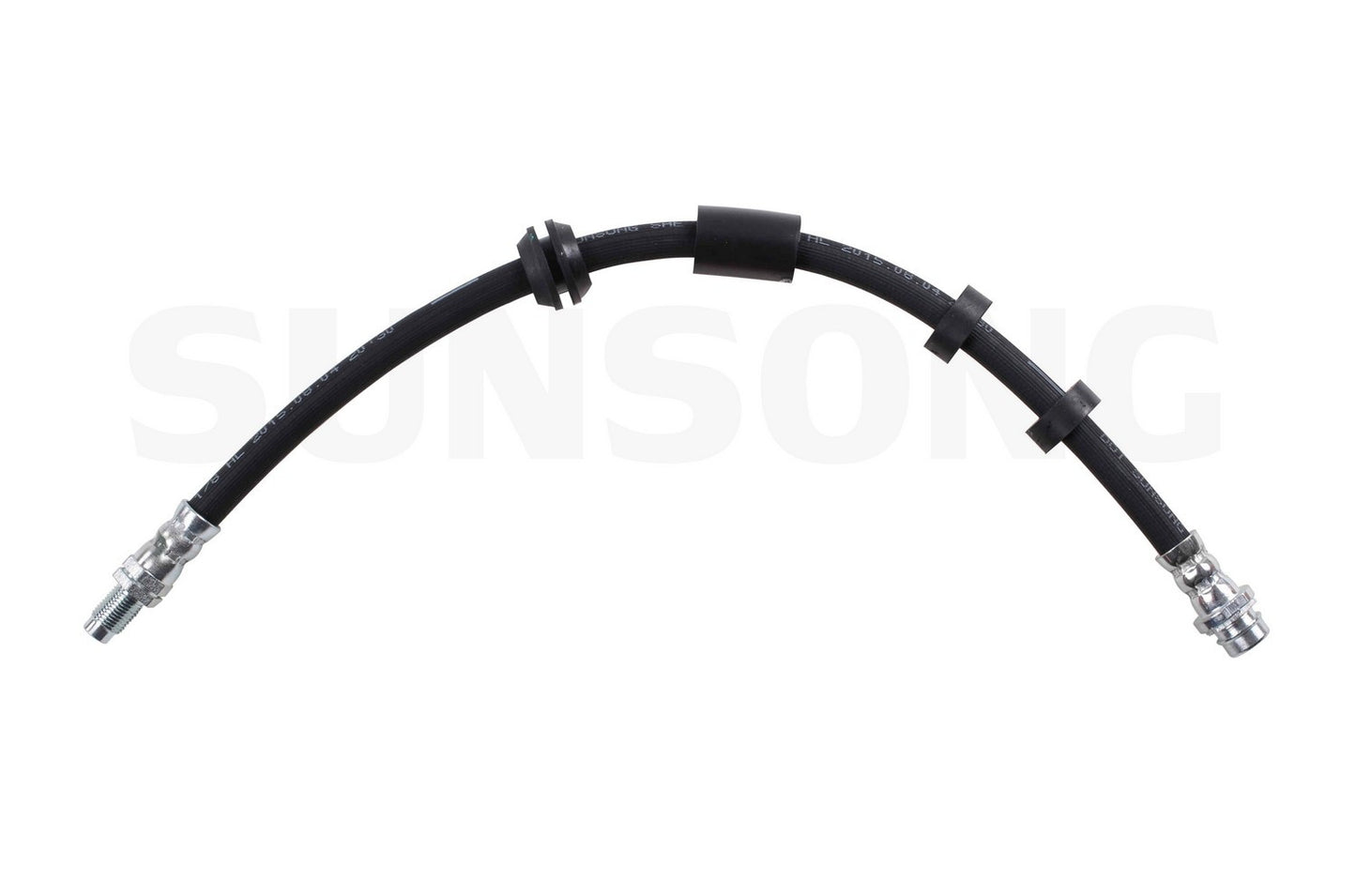 Angle View of Front Brake Hydraulic Hose SUNSONG 2202712