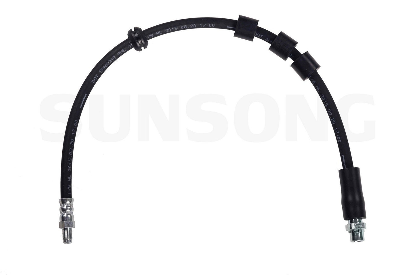 Angle View of Front Brake Hydraulic Hose SUNSONG 2202716