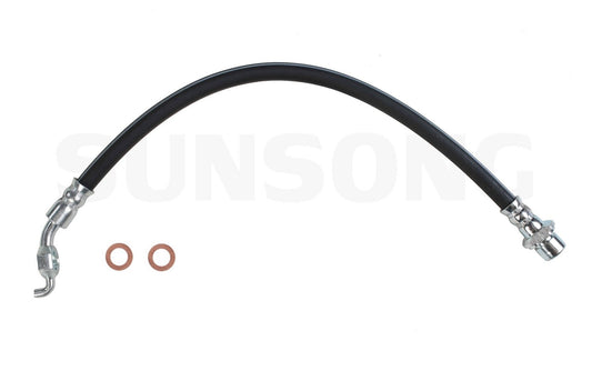 Angle View of Front Brake Hydraulic Hose SUNSONG 2202717