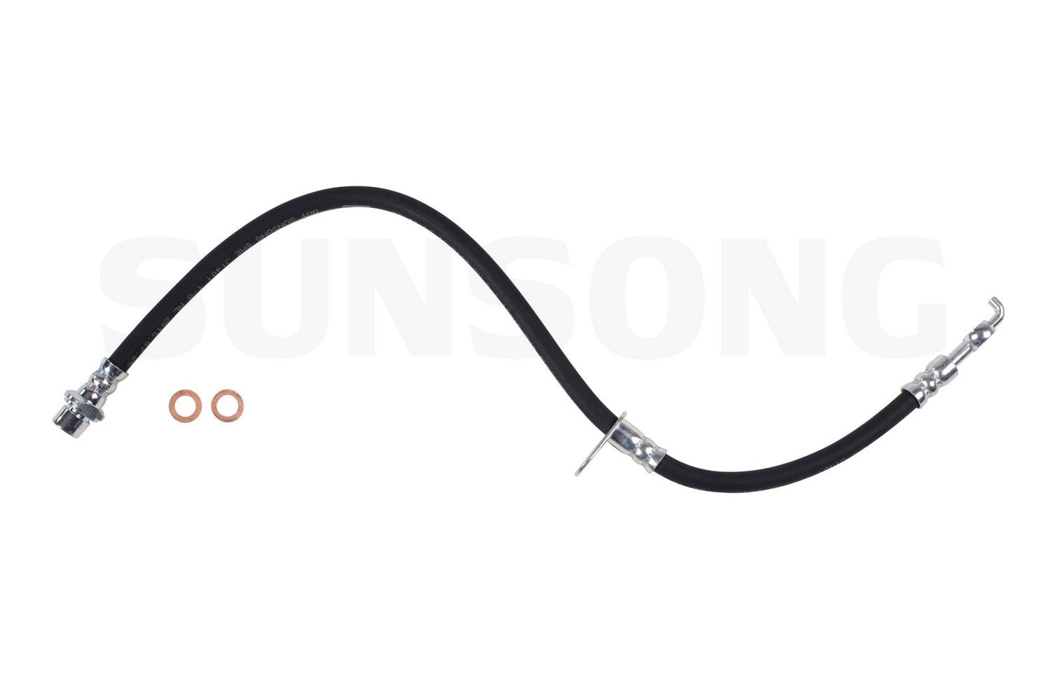 Angle View of Rear Right Brake Hydraulic Hose SUNSONG 2202723