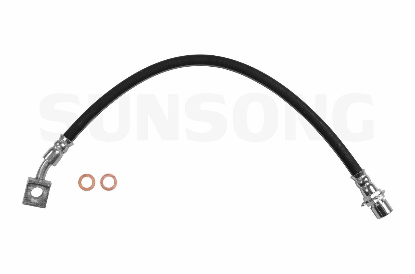 Angle View of Rear Right Brake Hydraulic Hose SUNSONG 2202754