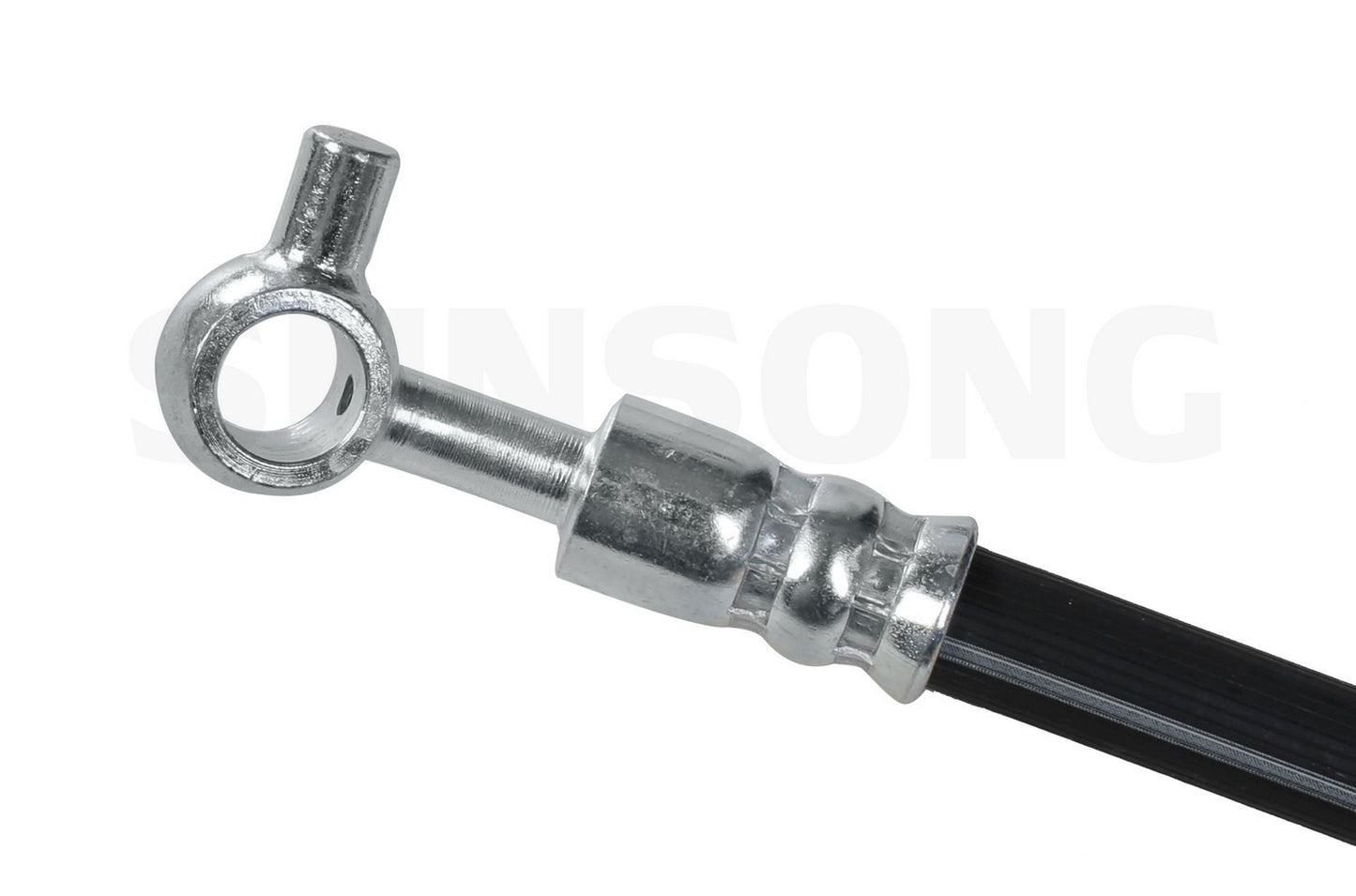 Left View of Front Left Brake Hydraulic Hose SUNSONG 2202755