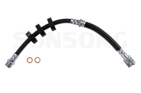 Angle View of Front Left Brake Hydraulic Hose SUNSONG 2202793