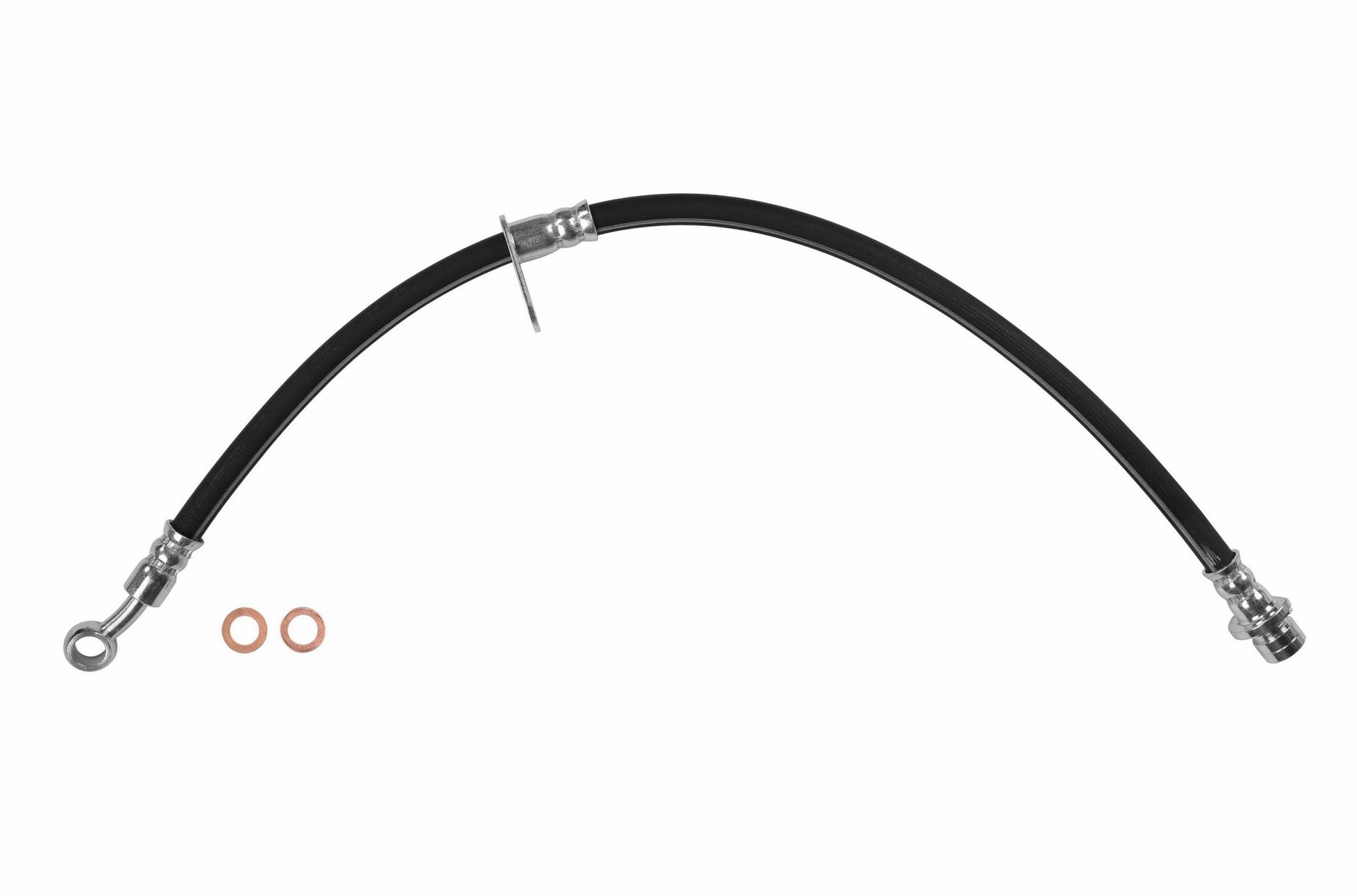 Front View of Front Left Brake Hydraulic Hose SUNSONG 2202799