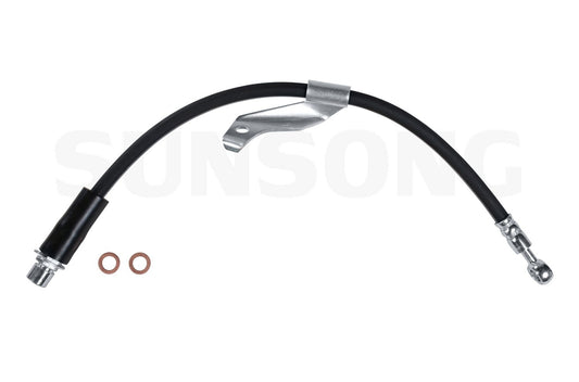 Angle View of Front Right Brake Hydraulic Hose SUNSONG 2202868