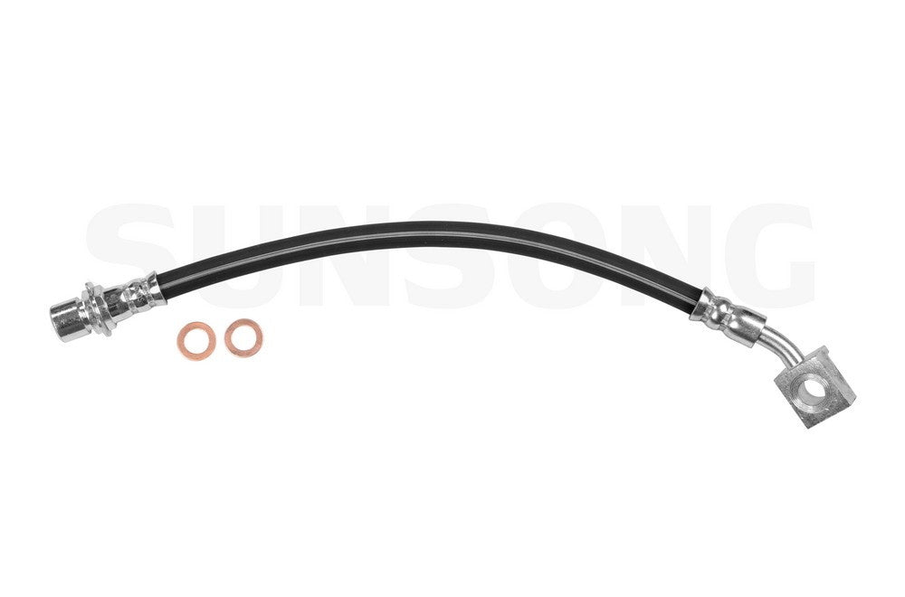 Angle View of Rear Right Brake Hydraulic Hose SUNSONG 2202933