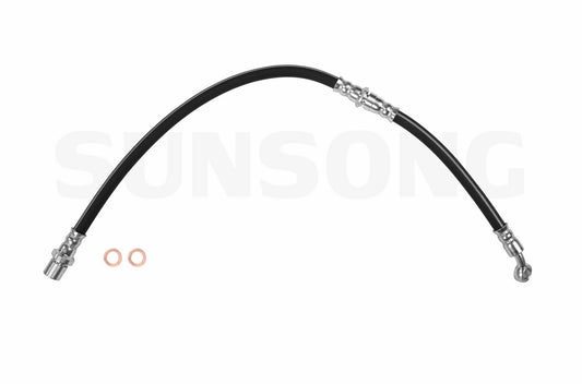 Angle View of Rear Right Brake Hydraulic Hose SUNSONG 2202946