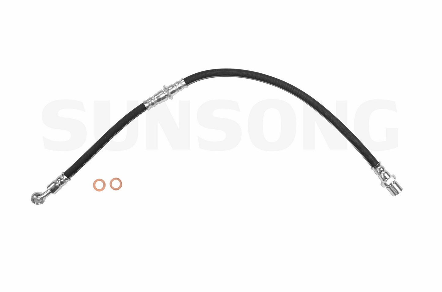 Angle View of Rear Left Brake Hydraulic Hose SUNSONG 2202978