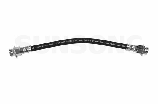 Angle View of Front Brake Hydraulic Hose SUNSONG 2203032