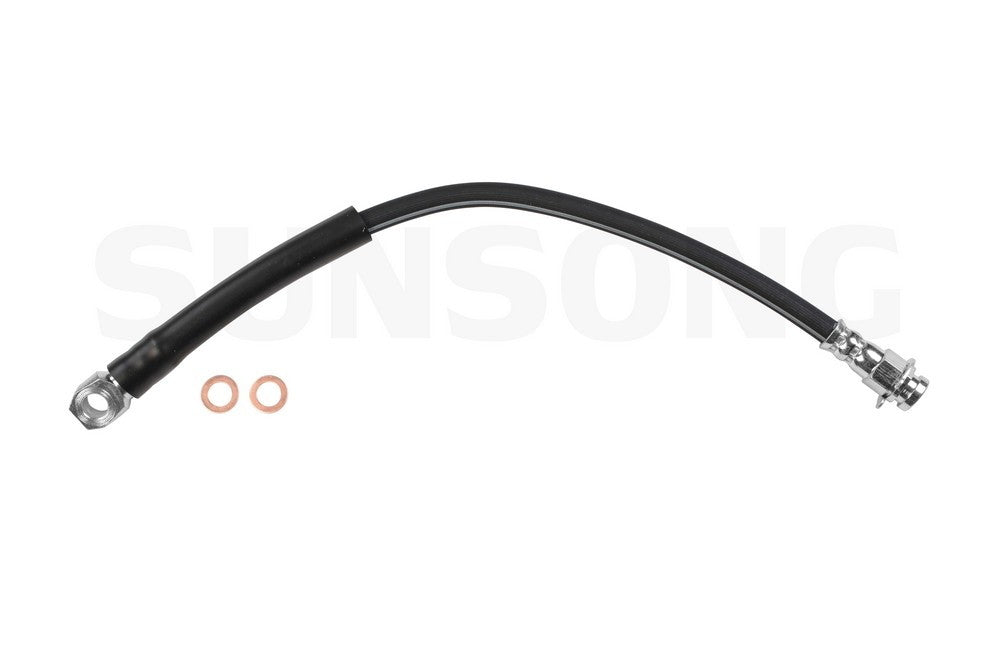 Angle View of Front Brake Hydraulic Hose SUNSONG 2203048