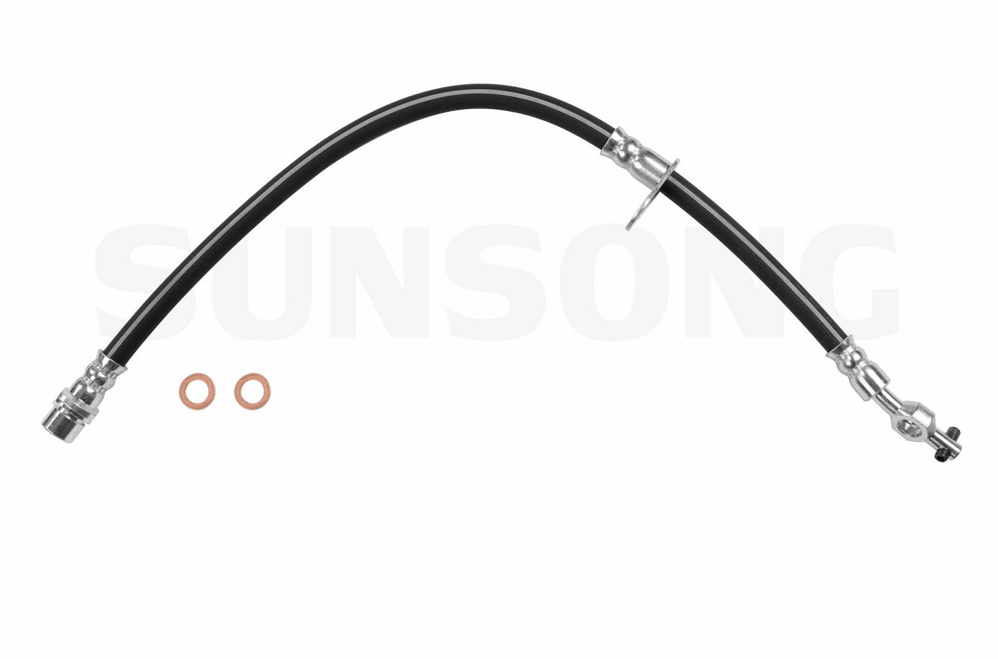 Angle View of Front Right Brake Hydraulic Hose SUNSONG 2203136