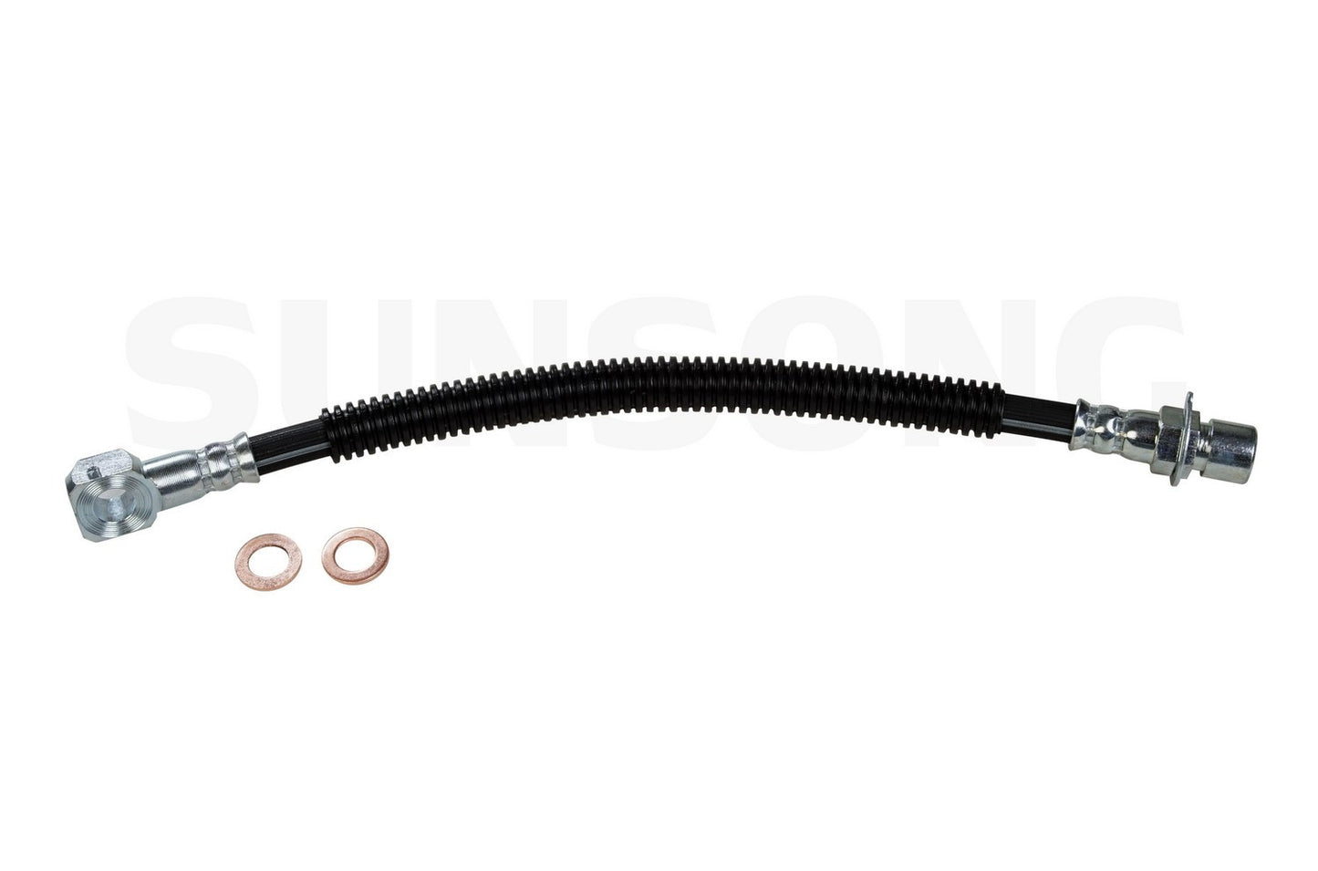 Angle View of Front Brake Hydraulic Hose SUNSONG 2203200