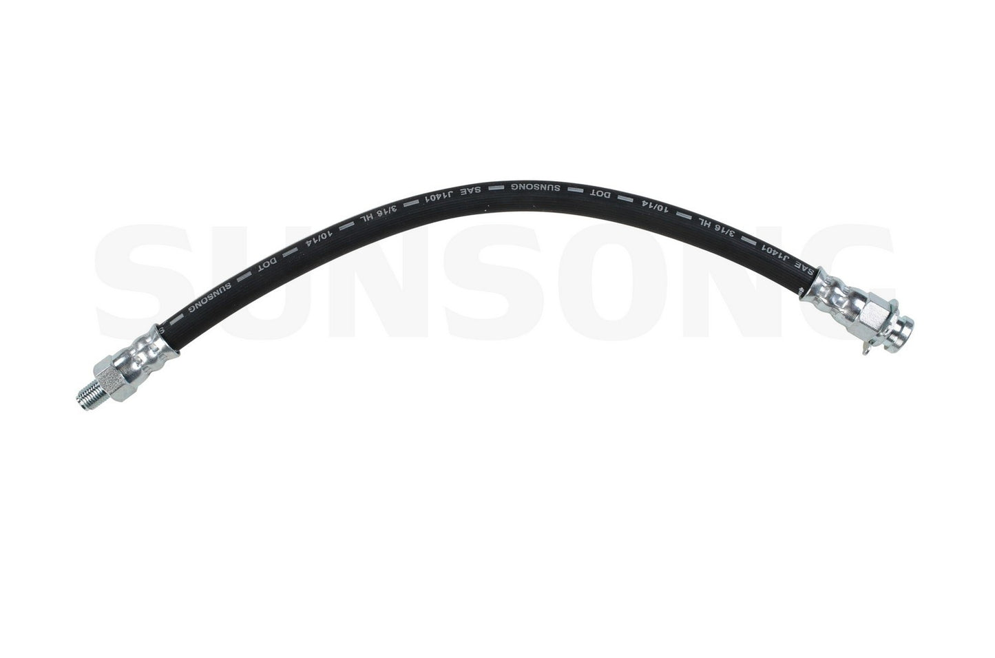 Angle View of Rear Center Brake Hydraulic Hose SUNSONG 2203221