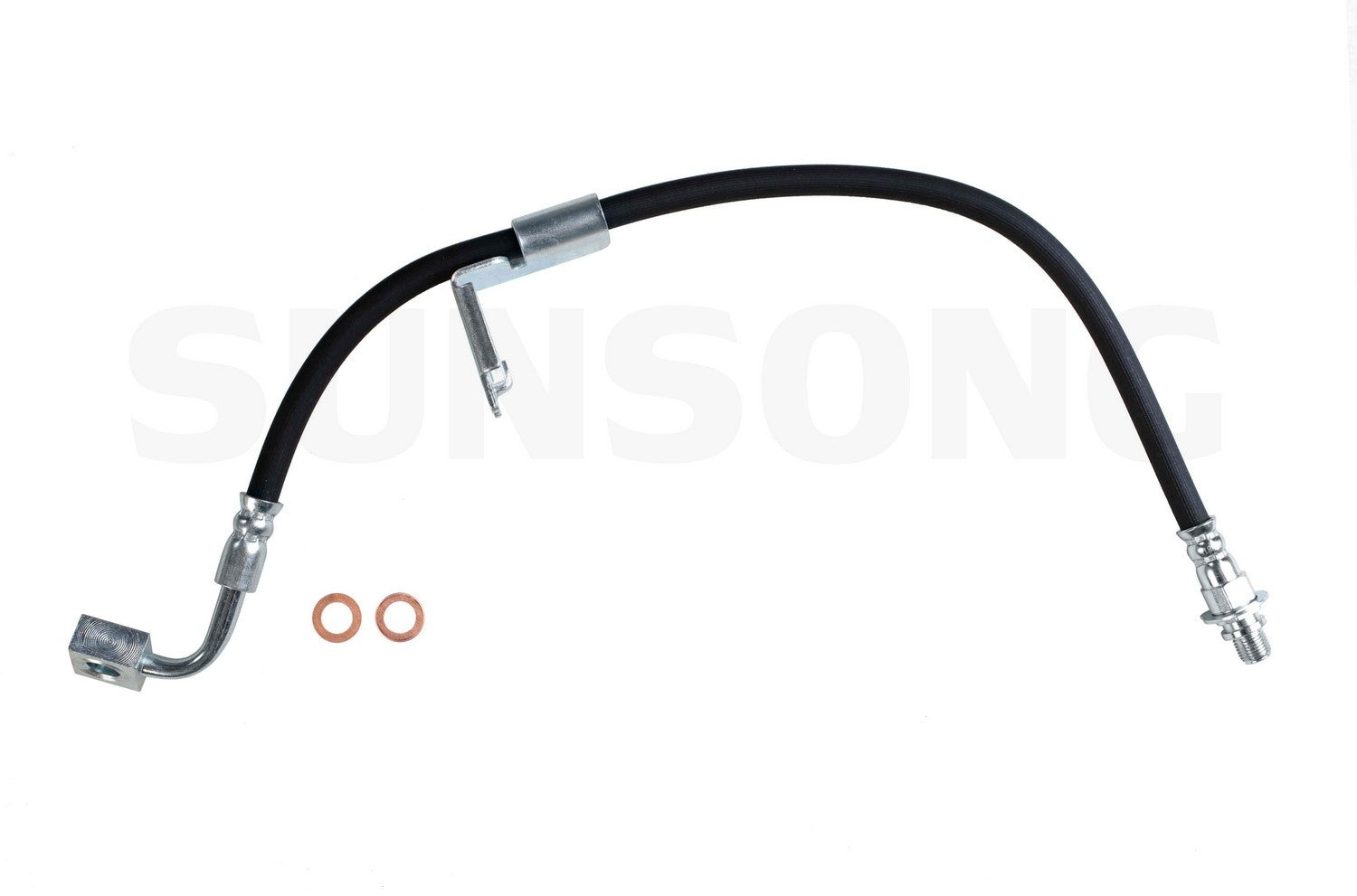 Angle View of Rear Right Brake Hydraulic Hose SUNSONG 2203279