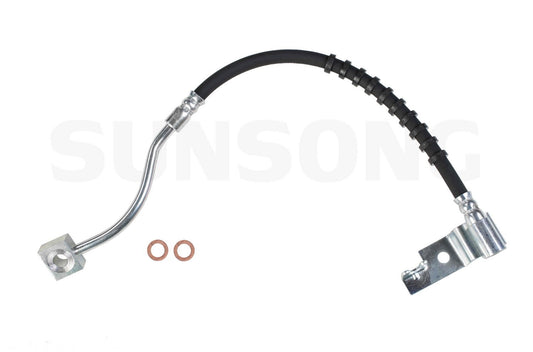 Angle View of Front Right Brake Hydraulic Hose SUNSONG 2203281