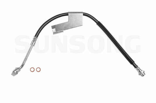 Angle View of Front Right Brake Hydraulic Hose SUNSONG 2203310