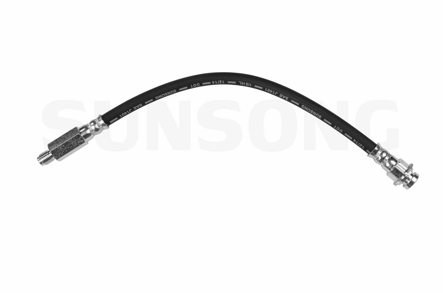 Front View of Front Right Brake Hydraulic Hose SUNSONG 2203408