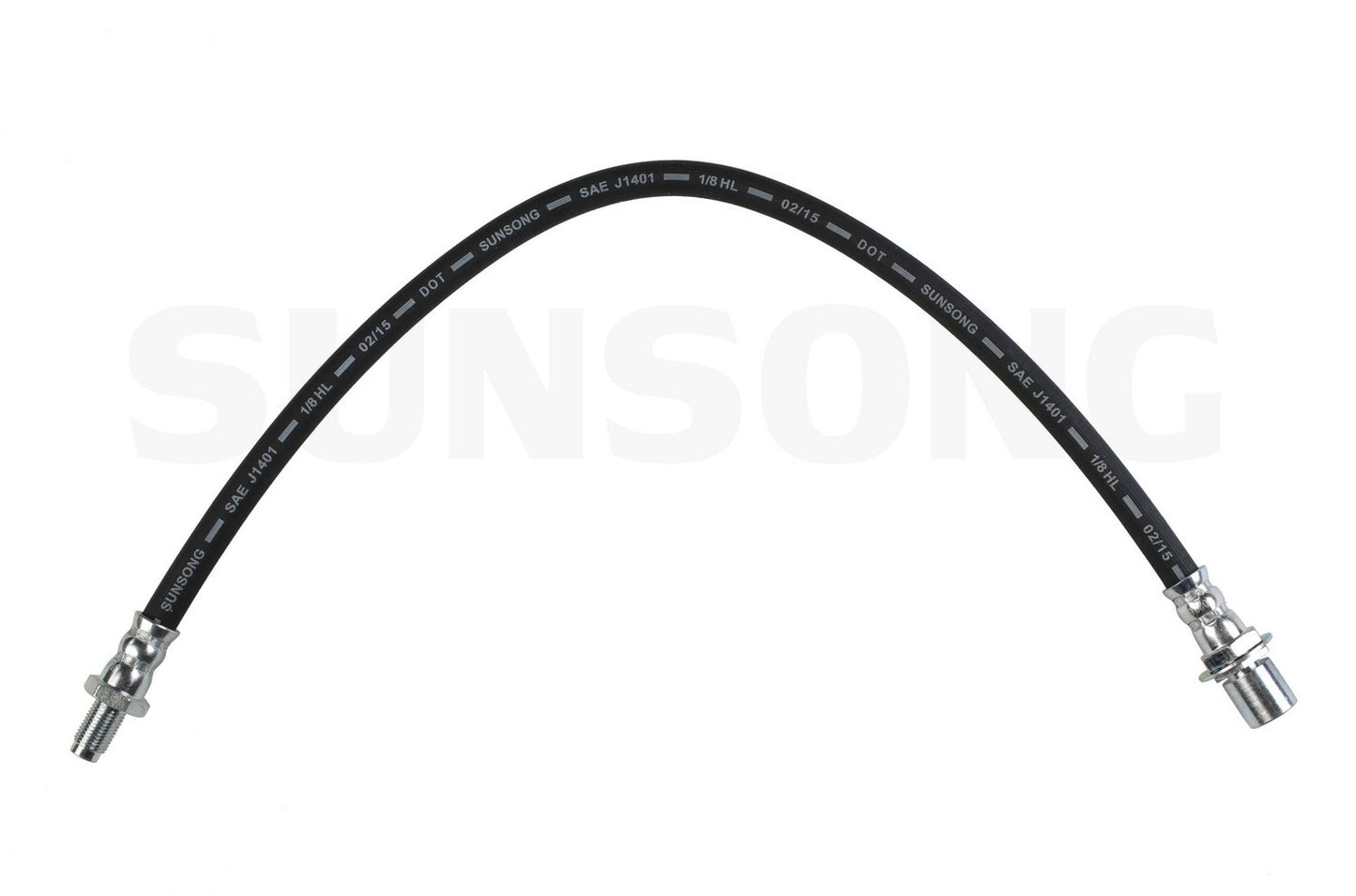 Angle View of Rear Brake Hydraulic Hose SUNSONG 2203445