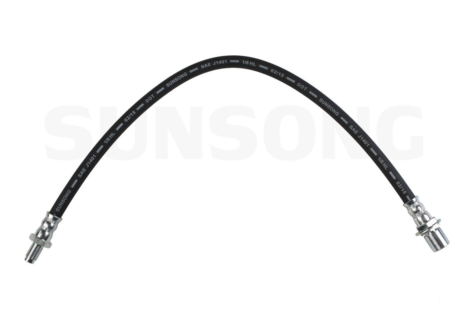 Angle View of Rear Brake Hydraulic Hose SUNSONG 2203445