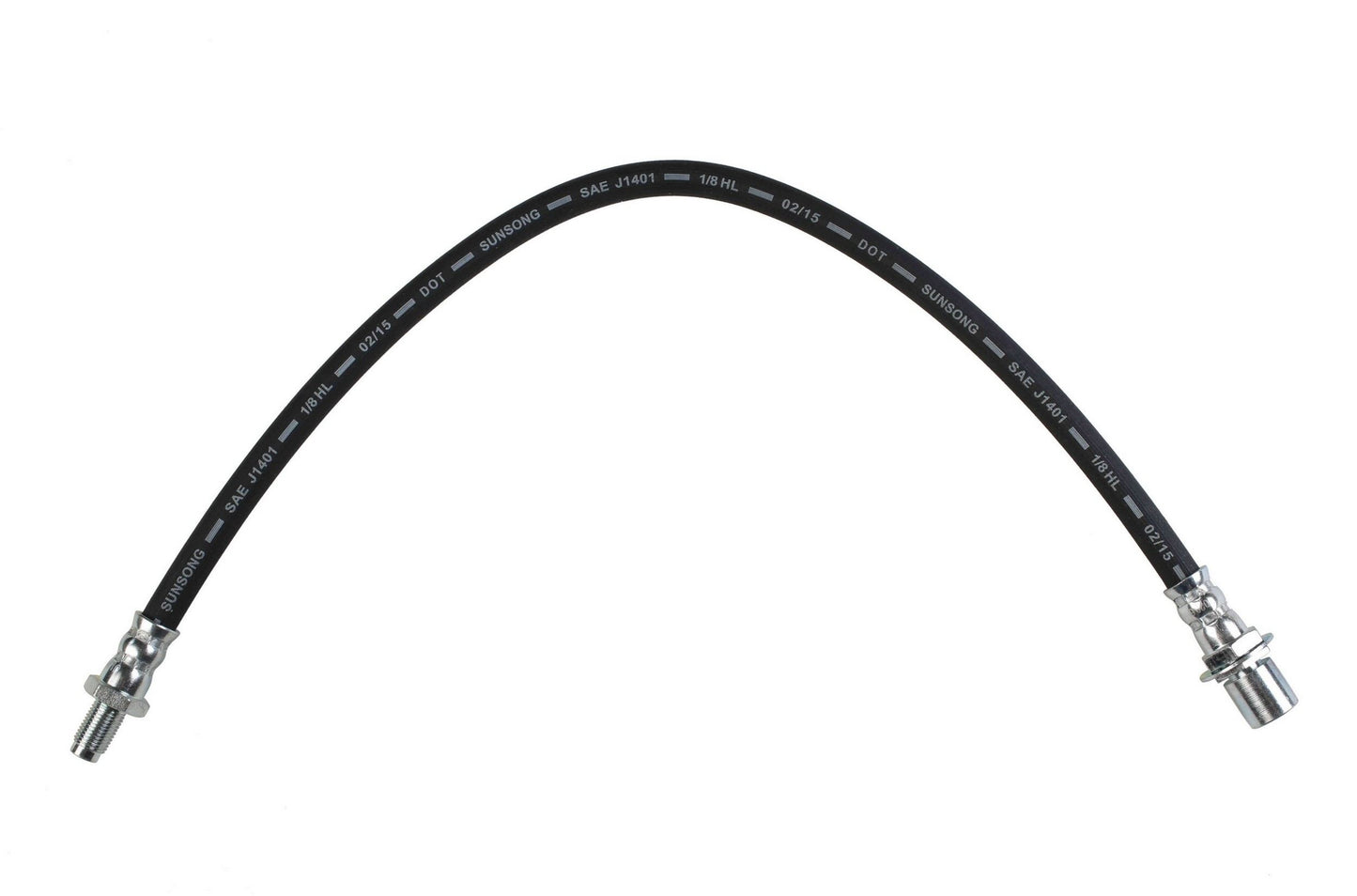 Front View of Rear Brake Hydraulic Hose SUNSONG 2203445