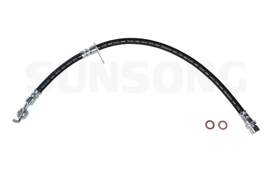 Angle View of Rear Left Brake Hydraulic Hose SUNSONG 2203710