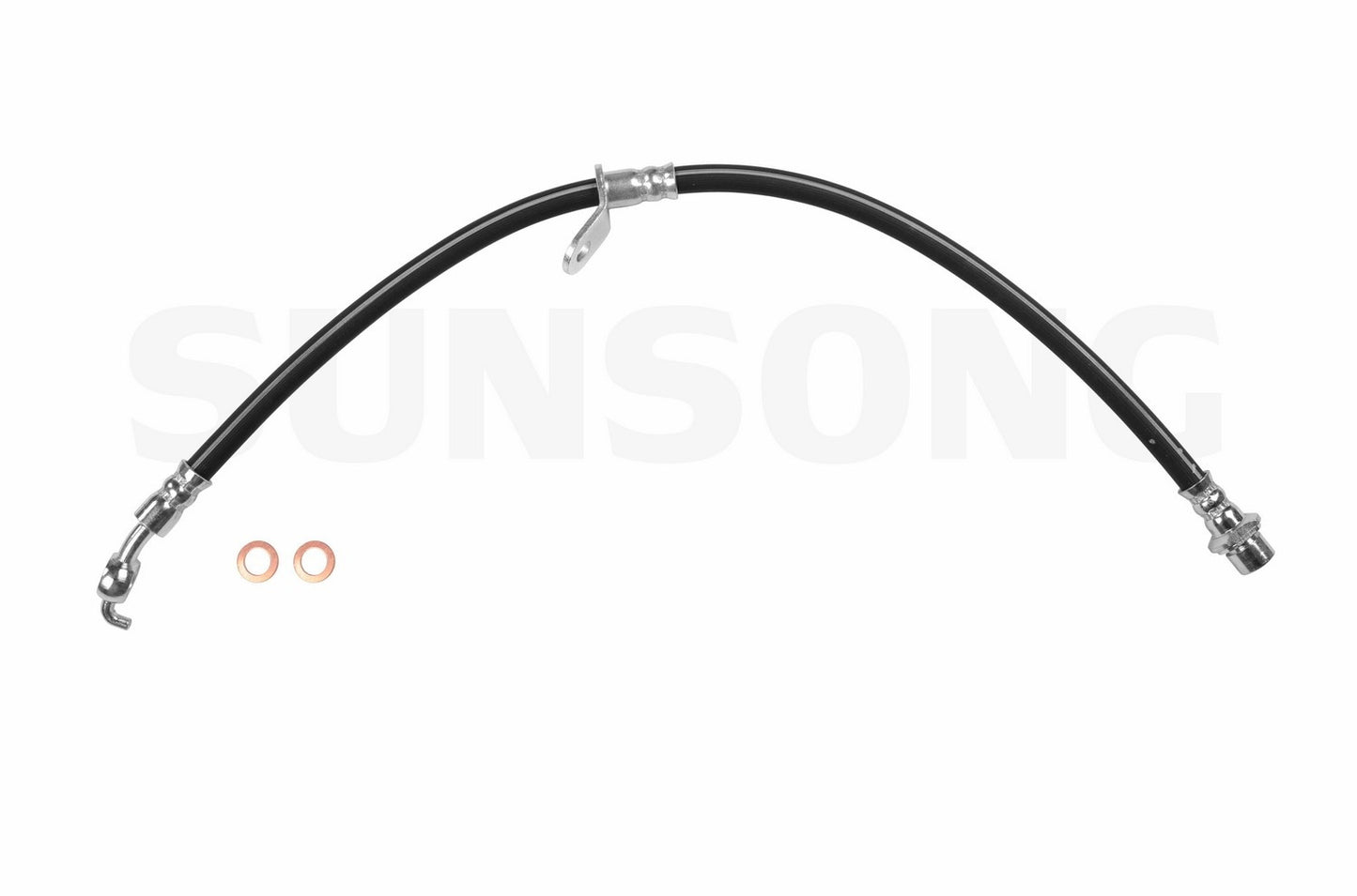 Angle View of Front Left Brake Hydraulic Hose SUNSONG 2203752