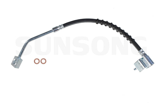 Angle View of Front Left Brake Hydraulic Hose SUNSONG 2203788