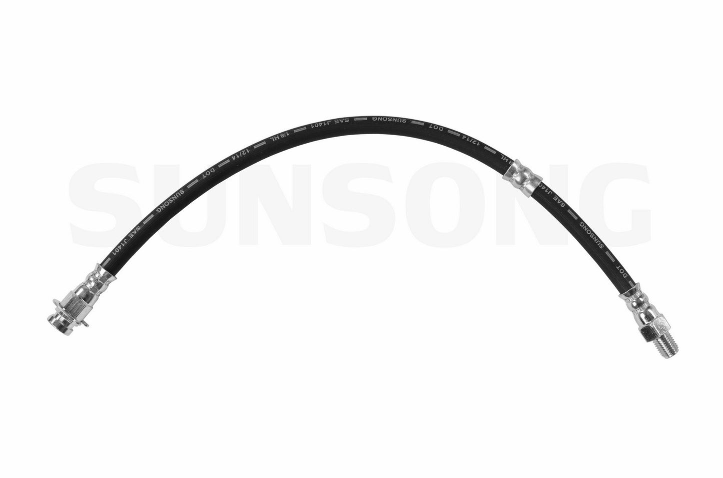 Front View of Front Left Brake Hydraulic Hose SUNSONG 2203916