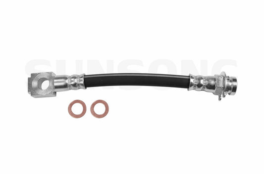 Angle View of Front Right Brake Hydraulic Hose SUNSONG 2203993