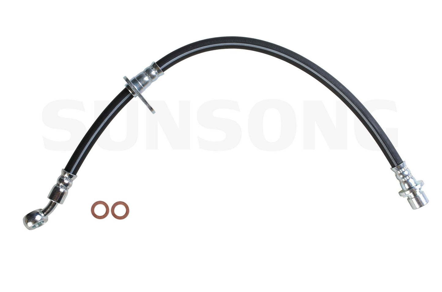 Angle View of Rear Left Brake Hydraulic Hose SUNSONG 2204011